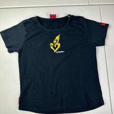 Johnny Blaze Women Top T-Shirt Black Size XL