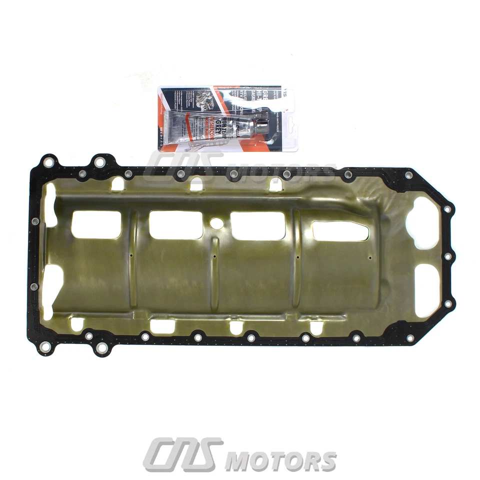 Engine Oil Pan & Gasket for 05-14 300 Dodge Challenger Charger Magnum Jeep 5.7L Foto 3 de 4