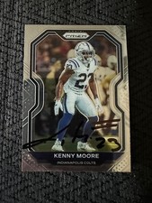 Kenny Moore Colts Signed Trading Card Autographed