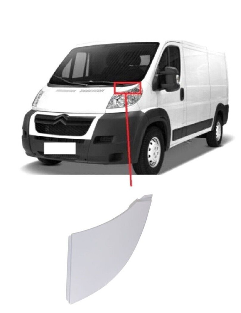 Baguette sous la lampe gauche Fiat Ducato Peugeot Boxer moulure de phare 7810.R3