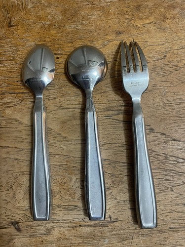 Kinsman Weighted Utensils - Dinner Fork, 2 spoons Stainless Steel - Picture 2 of 9