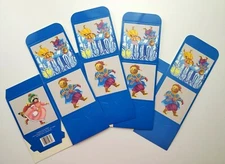 Victorian Ice Skating Animal Gift Box Party Susan Beebe Shackman New Old Stock