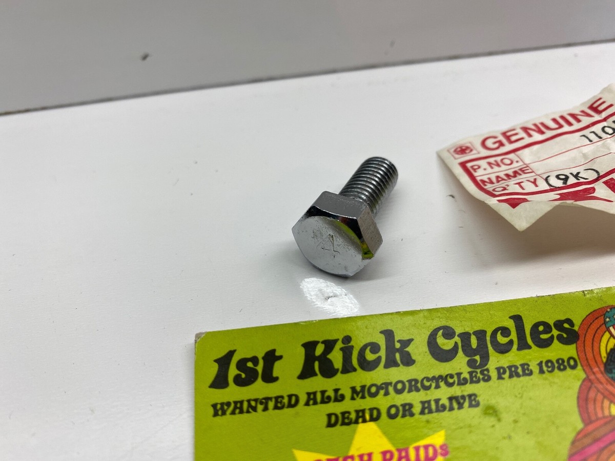 おでページ 1 NOS Genuine Kawasaki Factory Original Hardware 8x20 Hex