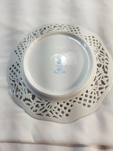Hermosos colores claros vintage Dresde Schumann Baviera Dresde Art 8,25 - Imagen 5 de 7