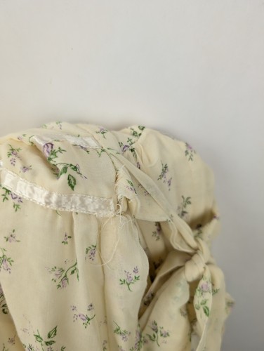 Maxi abito vintage anni 70 GUNNE SAX taglia 11 romantico rinascimentale sposa prateria floreale - Foto 11 di 12