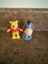 Winnie the Pooh PVC Figurine 2003 and Eeyore Bobblehead Kellogg s Cereal Premium