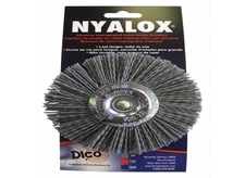 Dico 541-772-4 Nyalox Wheel Brush 4-Inch Grey 80 Grit
