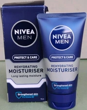 Nivea Protect & Care Rehydrating Moisturizer Strengthened Skin 75mml Exp 03/2028