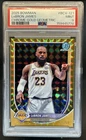 2025-26 Bowman LeBron James Chrome Gold Geometric Refractor #/50 Lakers PSA 9