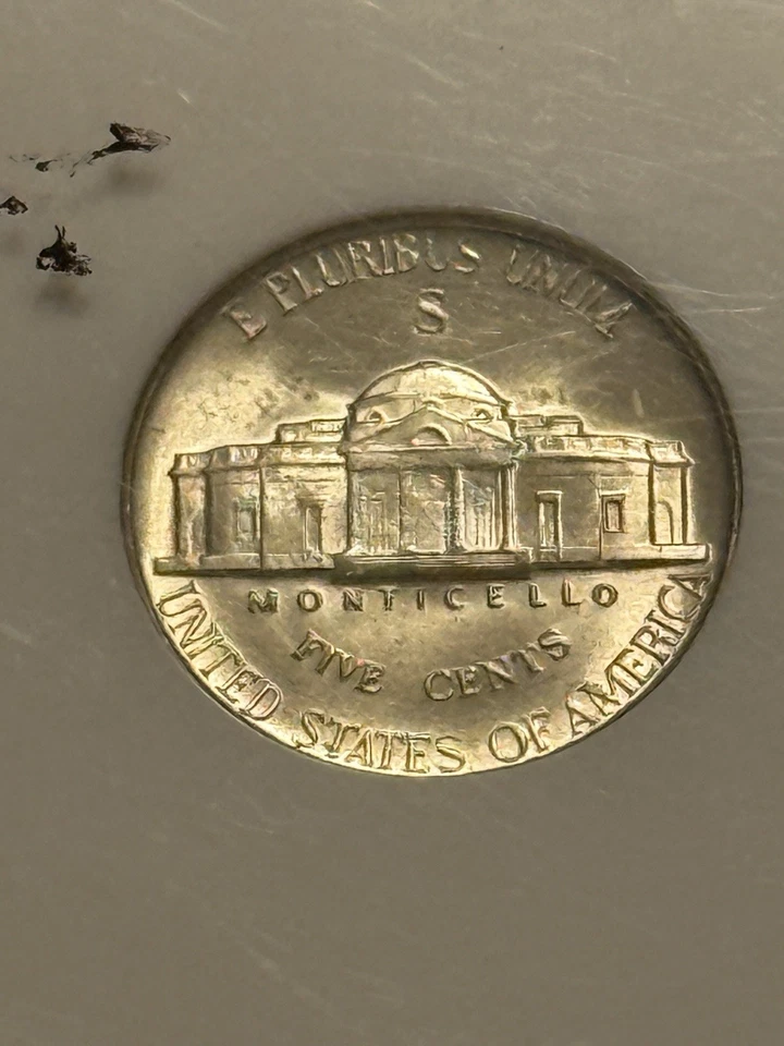 1943-S Jefferson Nickel PCGS MS66 War Silver Alloy Gem San Francisco Mint - Image 3 of 4