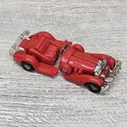 Vtg GoBots MR-44 Good Knight Red Transform Car Robot Mini Figure Broken As-Is