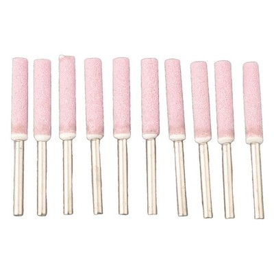 10Pcs 4.8mm Chainsaw Sharpener Grinding Stone-File Chain Saw Sharpening Tool New