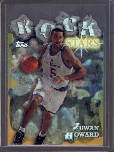 Juwan Howard [Refractor] #RS7 1997 Topps Rock Stars card