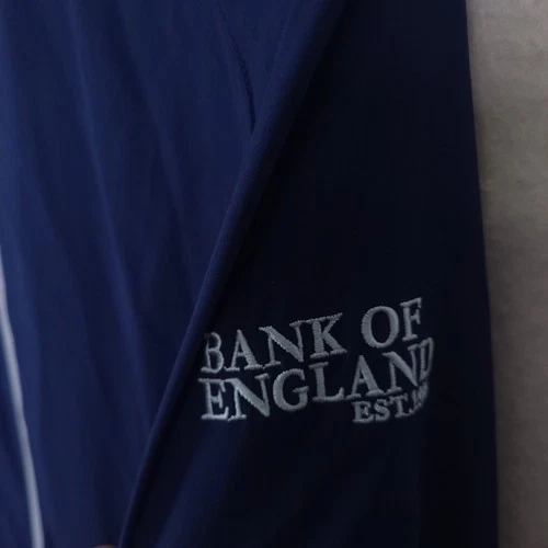 Finn Ryan Full Zip Jacket Mens XL Navy Blue Bank of England Golf Windbreaker image 8