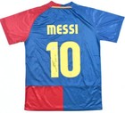 Lionel Messi Autographed FC Barcelona Home Soccer Jersey #10