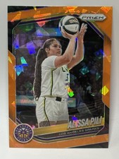 2025 Panini Prizm WNBA #78 Alissa Pili Orange Ice Prizms