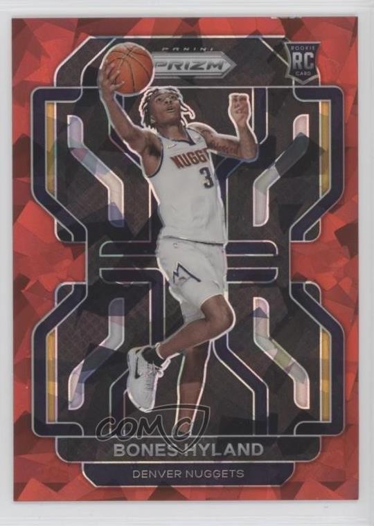 2021-22 Panini Prizm Red Ice Prizm Bones Hyland #302 4vy
