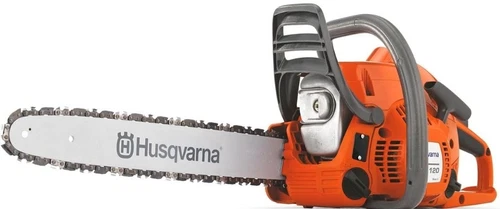Husqvarna 120 Mark 3 Chainsaw, 38-cc, 2-Cycle X-Torq Engine, 16 Inch 97079616