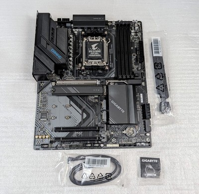 GIGABYTE X870 Gaming WiFi 6 AMD Ryzen AM5 ATX Motherboard: Open Box, Latest BIOS