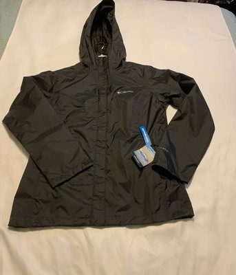 Columbia Women s Arcadia II Waterproof Rain Jacket - Black, Medium Omni tech