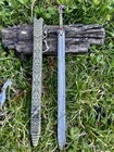 Oath keeper sword letter openner GOT swords Metal Mini Sword Keychain w/ Sheath — photo 5