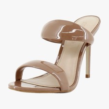 Steve Madden Saturn Womens Heels Mocha Patent