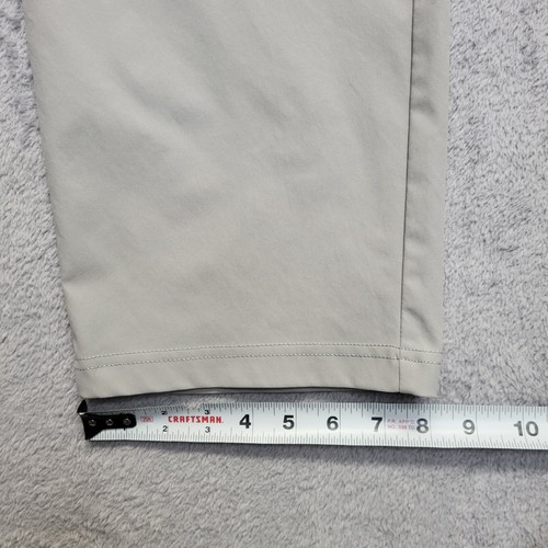 Public Rec Pants Mens 44x26 Gray Performance Stretch Straight Leg (TAG 44X28) - Picture 8 of 13