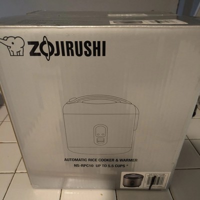 Zojirushi NS-RPC18HM 10-Cup Automatic Rice Cooker and Warmer Metallic Gray
