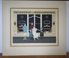 Jan Balet Print Patisserie Boulangerie