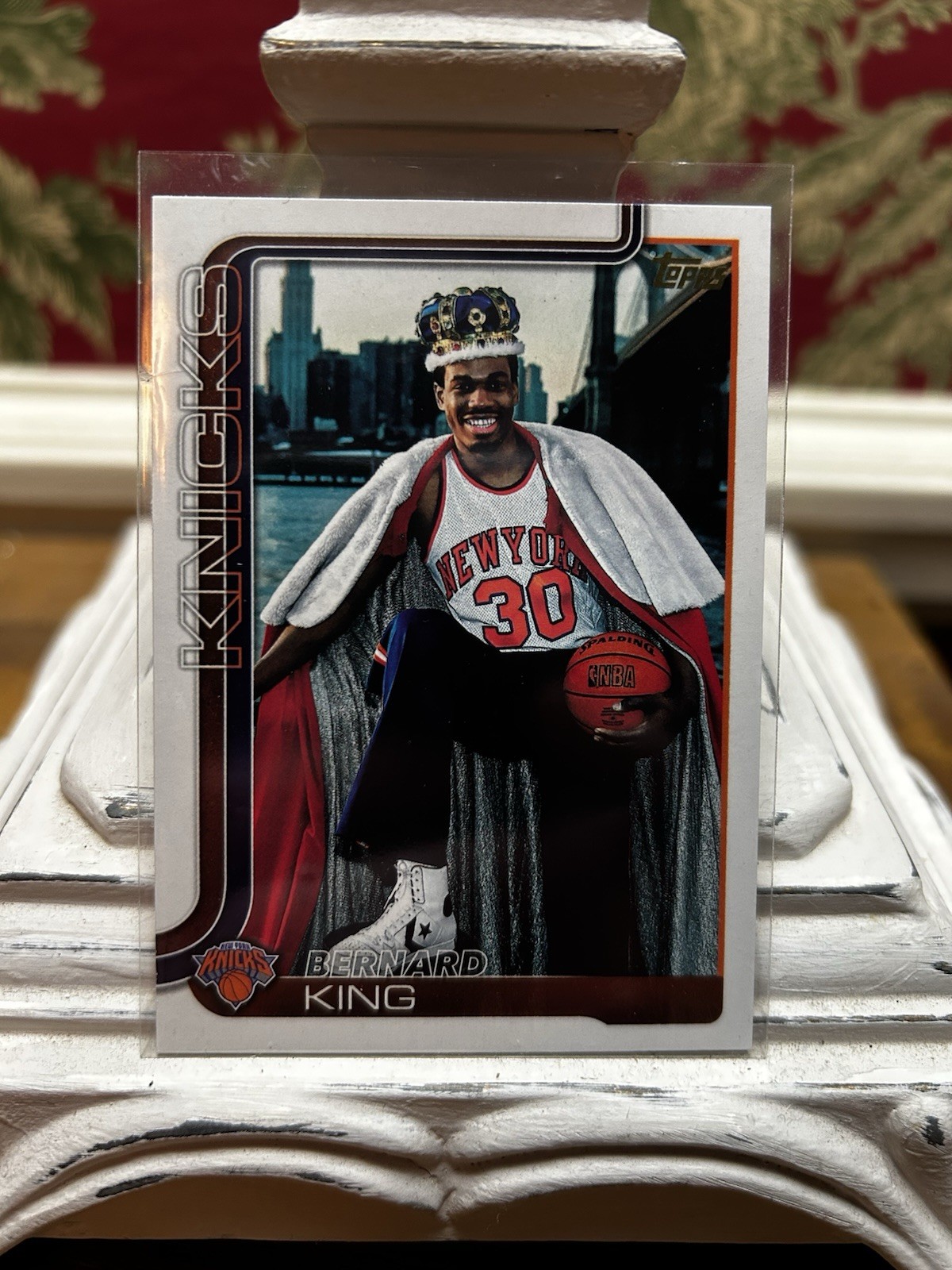 TOPPS NBA GOLDEN MIRROR BERNARD KING 2025-26 #268 SSP NEW YORK KNICKS (GM)