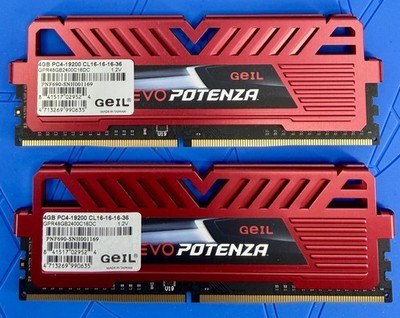 Geil Evo Potenza 8GB (4GBx2) DDR4 - 2400MHz - CL16 - PC4-19200 - 1.2V