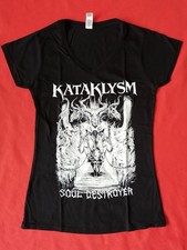 KATAKLYSM Girlie Shirt Tour - Größe S - NEU - Official Merch - Death Metal