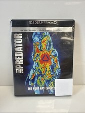 NEW The Predator 4K Ultra HD Blu-ray Digital Bonus Content. W OOP Fast Shippi