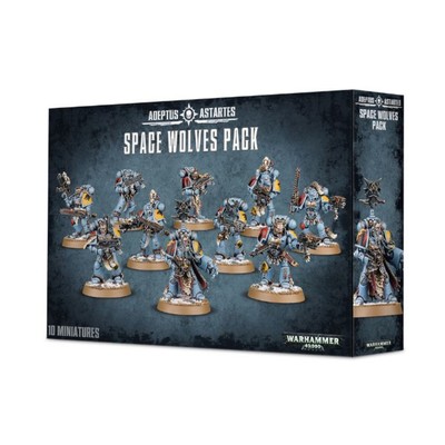 GW 40k Space Marines Space Wolves Space Wolves Pack (2015 Ed) Fair/NM