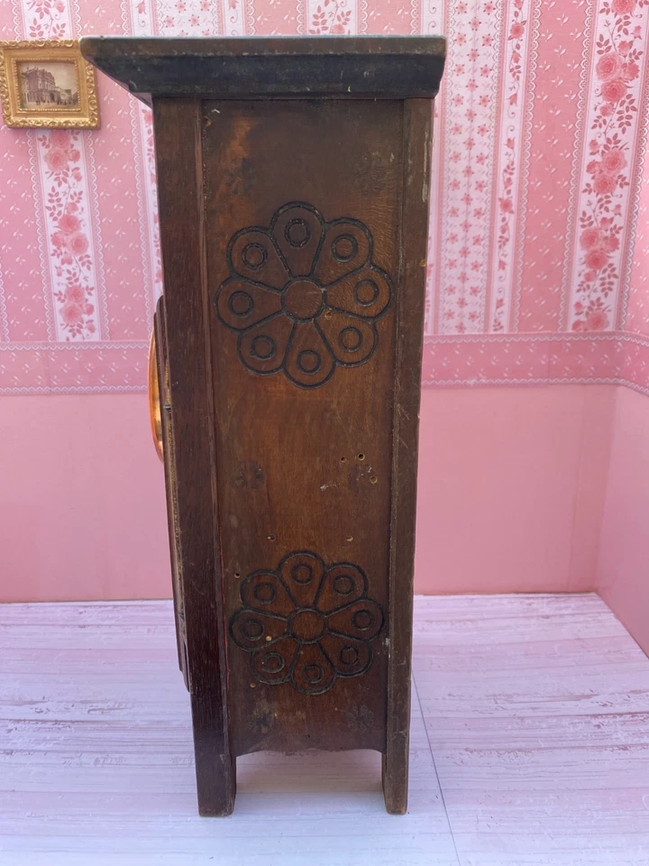 ANCIENNE ARMOIRE MEUBLE BRETON PR POUPEE MODES ET TRAVAUX BLEUETTE LOULOTTE - Photo 4/4