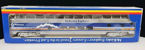 Coche de pasajeros Mckinley Explorer escala HO 85' cúpula completa 71649 Kashwitna #553 LN | Zustand: Used