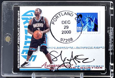 Shareef Abdur-Rahim 2000-01 Fleer Futures Autographics On Location