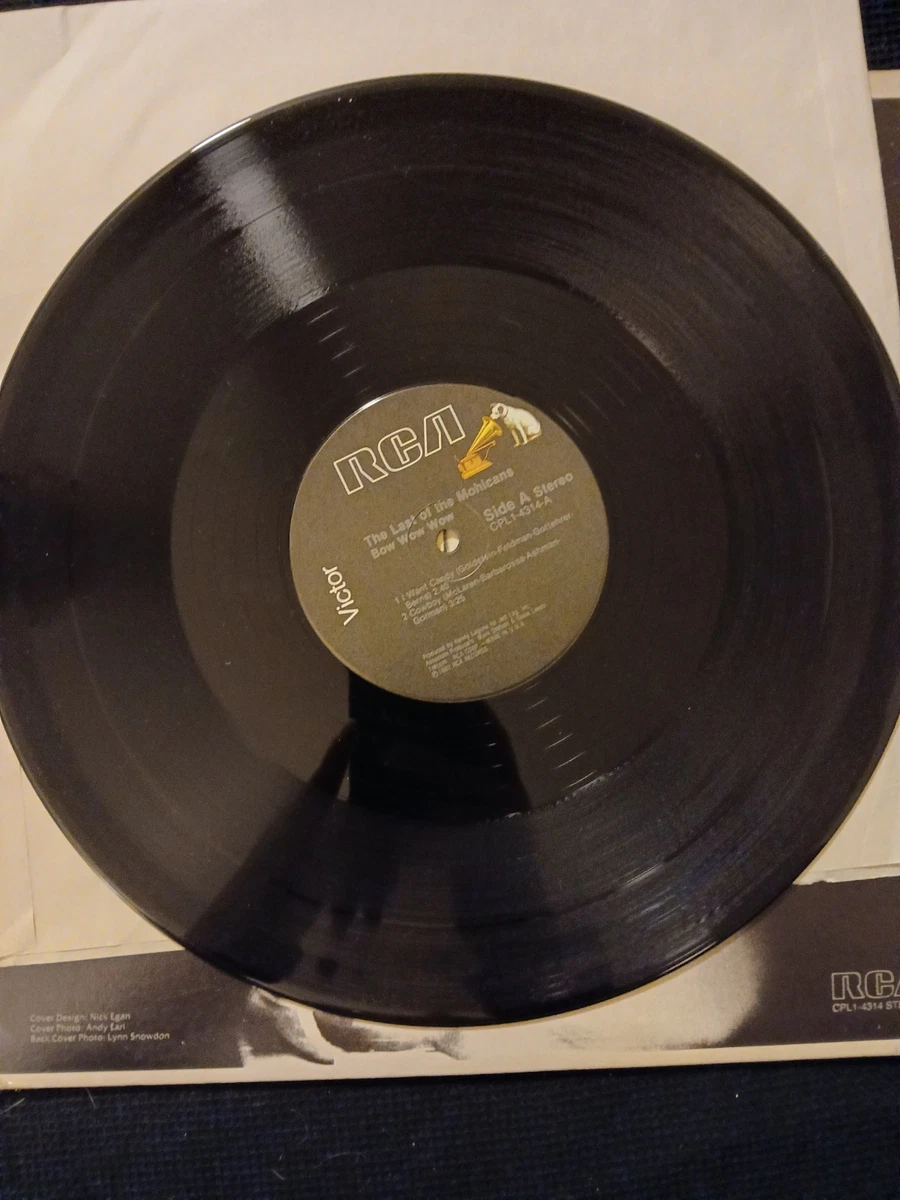 Bow Wow Wow The Last of the Mohicans RCA Victor 12in 33 RPM Vinyl EP CPL1-4314