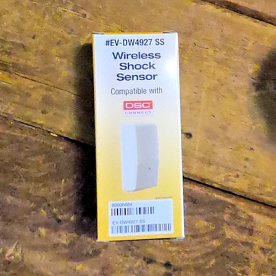 DSC Wireless Shock Sensor #EV-DW4927 SS - compatible with DSC Connect