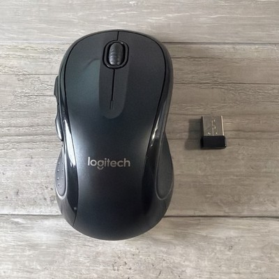 Logitech M510 Wireless Mouse +Unifying USB Dongle Receiver PC & Mac (Dark Gray)