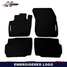 For Ford Fusion 2014-2020 Waterproof Black Velour Carpet Car Floor Mats Liners