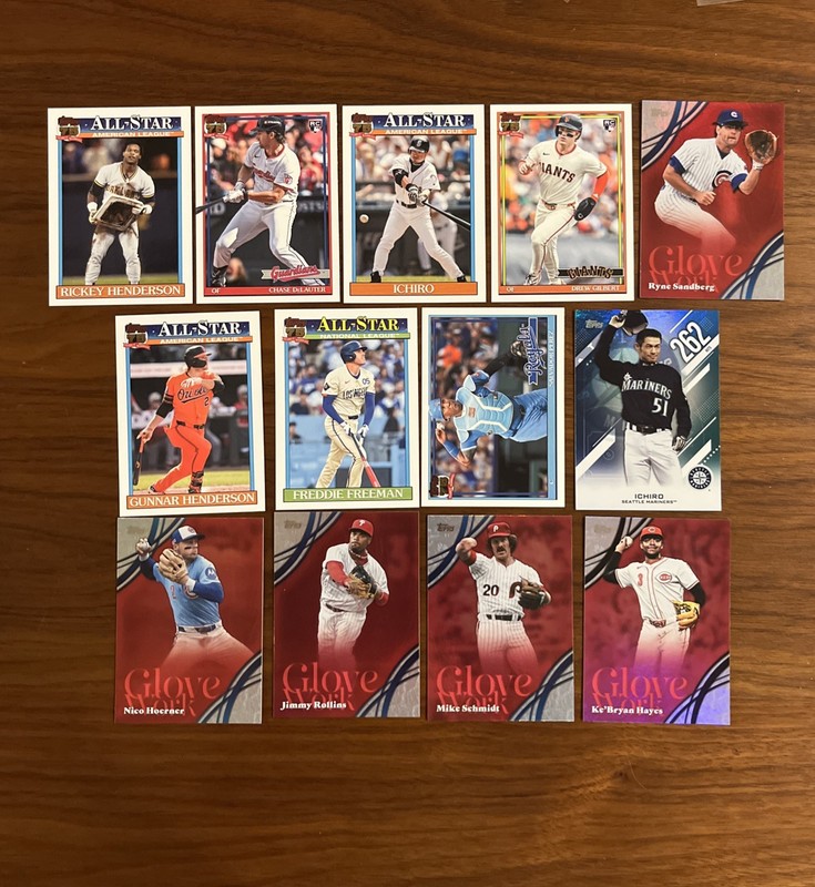 2026 Topps Series 2 Rookies & Legends Lot Ichiro Rickey Henderson Mike Schmidt +