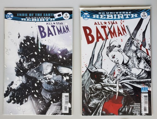 All Star Batman Lot 2, 3, 6, 13 DC Comics 2017 Sehr guter Erhaltungszustand/NM Scott Snyder tolle Cover! - Bild 3 von 3