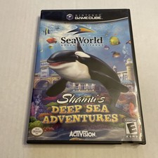 SeaWorld: Shamu's Deep Sea Adventures (Nintendo GameCube, 2005) Complete In Box