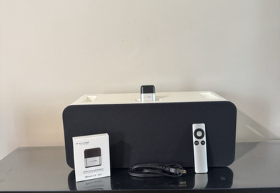 Apple iPod Hi-Fi A1121 Speaker System w/ Remote + Bluetooth 5.3 30-Pin Adapter