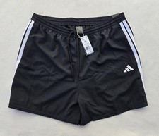 Adidas Shorts Mens 3XL Black White M 3S Chelsea Multi Sport Athletic Tri-stripe