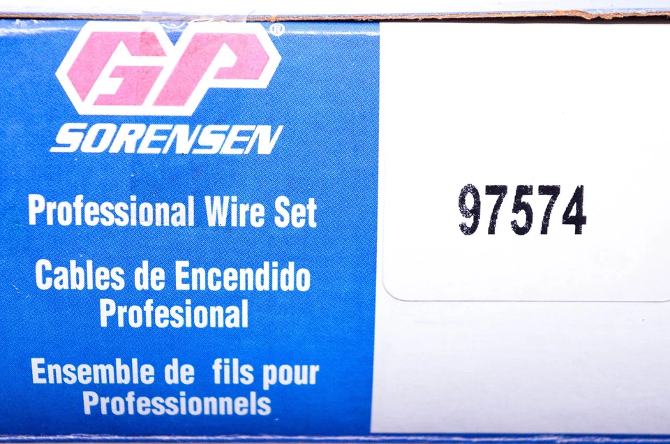 Kit de cables de bujía GP Sorensen 97574 NOS Foto 3 de 3