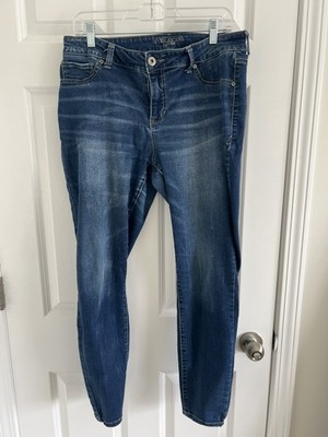 Womens Maurices High Rise Skinny jegging Jeans, Size Large