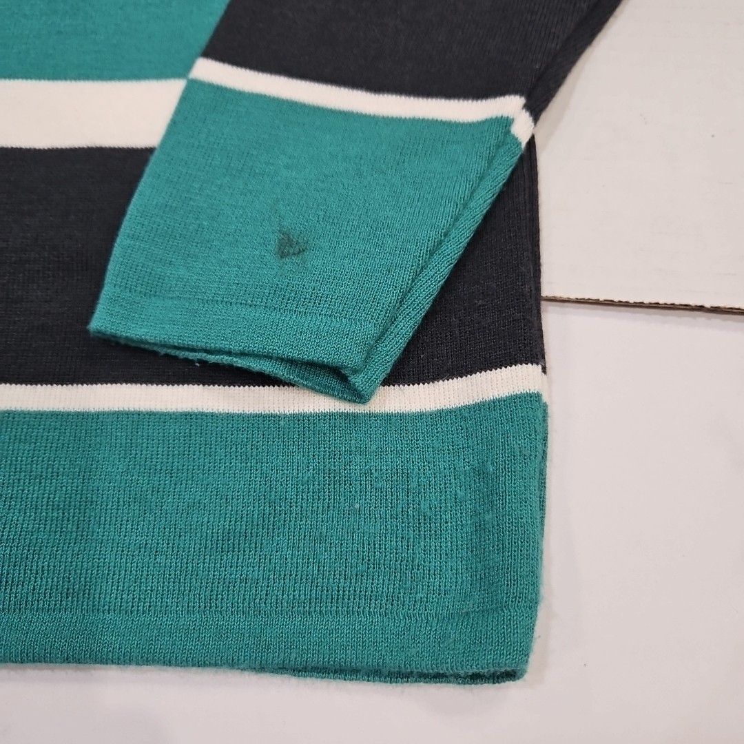 Lacoste Crew Neck Striped Sweater Size 6 Purple And Teal Lot Of 2 thumbnail 6