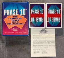 Vintage 1992 Fundex Games Phase 10 Card Game Made in the USA CARDS SEALED